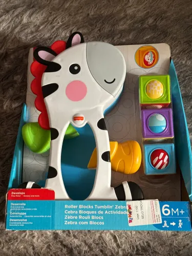 Fisher-Price  Zebra com Blocos