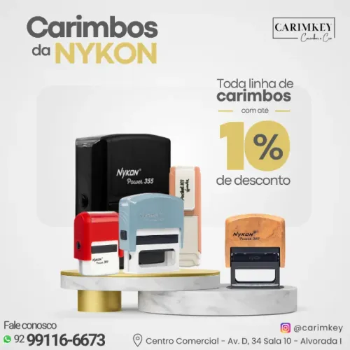 Carimbos Automáticos - NYKON