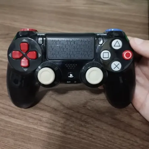 controle ps4 edição limitada Darth Vader