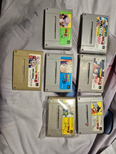 Coleção de Jogos Dragon Ball Z para Super Famicom