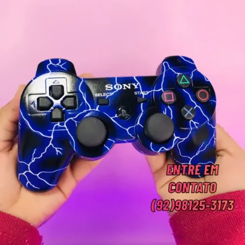 Controle de Ps3 Sem Fio- Entregamos 9h ás 23h