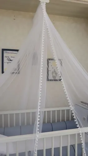 Mosquiteiro em véu com Dossel da marcar Star Baby