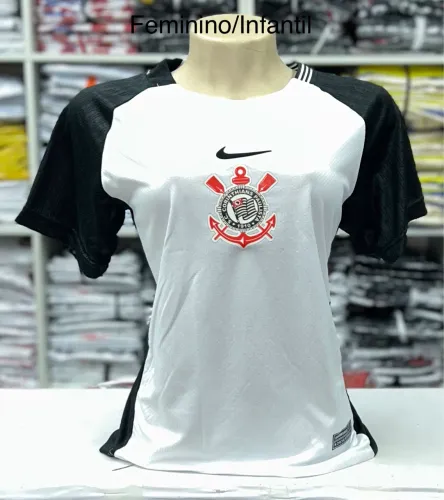 Camisa feminina Corinthians
