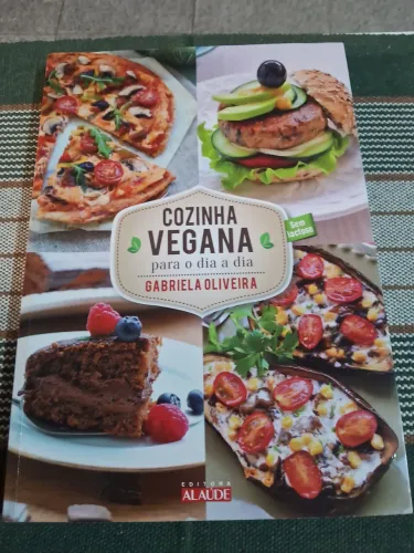 Livro cozinha vegana para o dia a dia sem lactose