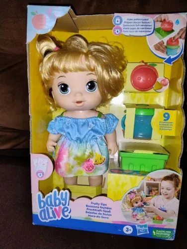 Boneca Baby Alive hora suquinho