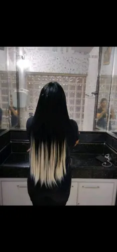 Mega hair orgânico no tic tac nega loira 150 gramas 75cm tela única entrega gratuita em JP