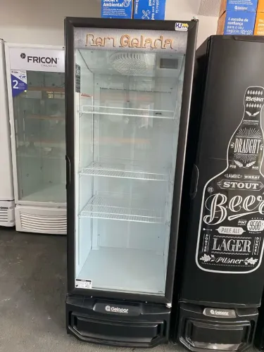 NZ. Cervejeira 410 litros porta de vidro GELOPAR