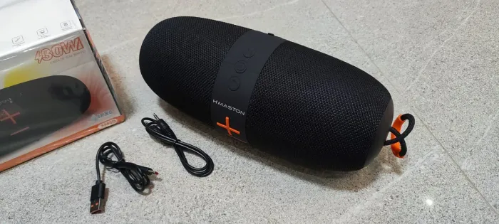 Caixinha de som 30w hmaston ipx6 resistente a água 