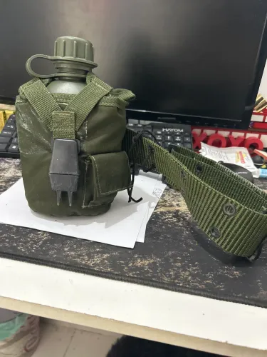 Cantil militar com porta cantil completo