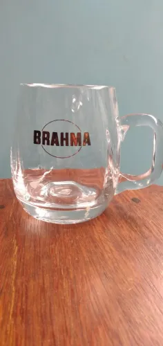 Caneca taca Brahma antiga anos 70