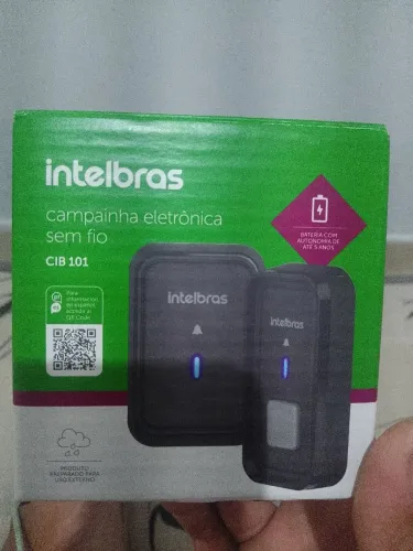 Campainha Eletrônica Sem Fio Intelbras CIB 101