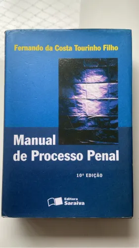 Livro Manual de Processo Penal Fernando da Costa Tourinho Filho