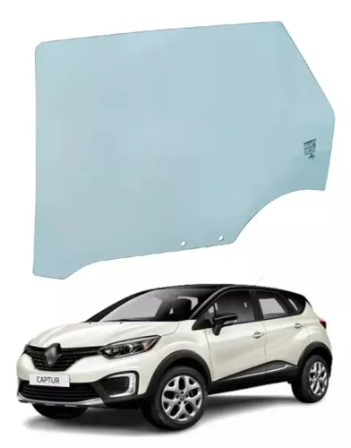 Vidro traseiro esquerdo Renault Captur 2017 a 2024 Genuina