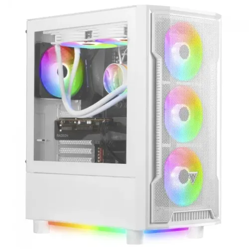 Gabinete Gamer Gamdias Athena M6 White *Sem Fan Led* - ATX, Micro-ATX e Mini-ITX - WZetta