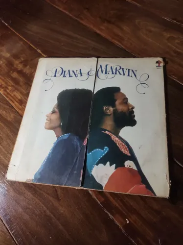 Disco de vinil Diana Ross e Marvin Gaye