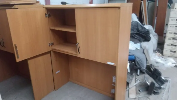 Móvel Organizador Amadeirado com Armário
