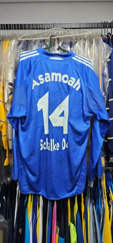Camisa do Schalke 04 - mangas longas #14 Asamoah