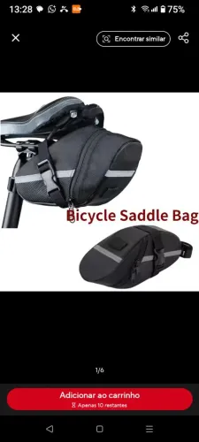 Bolsa de Selim para Bicicleta - Prática e Segura
