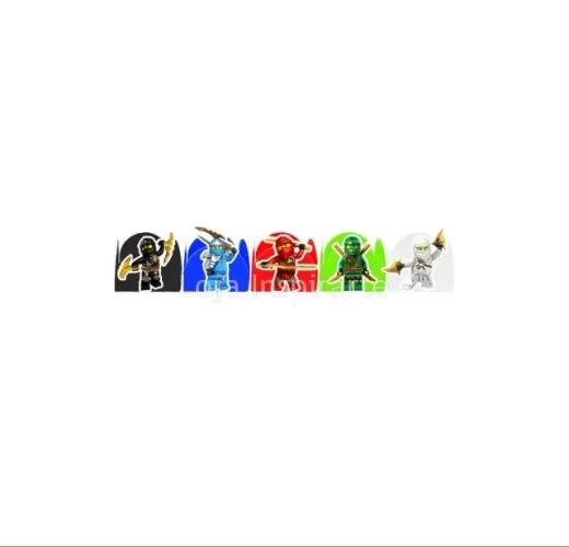 FORMINHA PARA DOCES NINJAGO