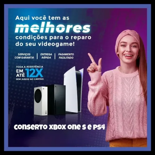 Xbox one S serviços e manutenção