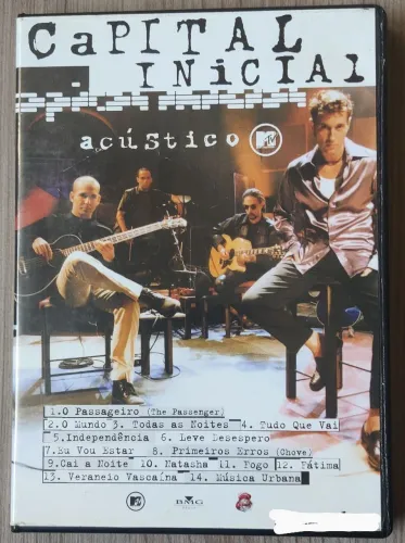 DVD Capital Inicial Acústico MTV