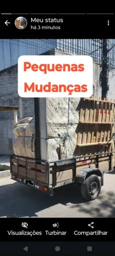 PEQUENAS mudanças A frete