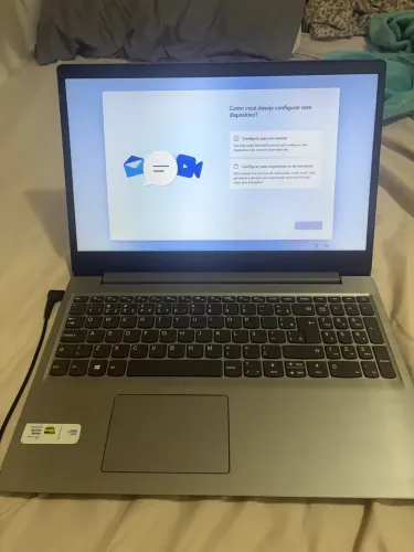 Notebook Intel Celeron N4000 | 8GB RAM | SSD M.2 256GB | Uso básico| Bateria com desgaste 