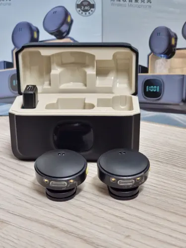 Microfone De Lapela Profissional Celular Gravação Live Blogueiro