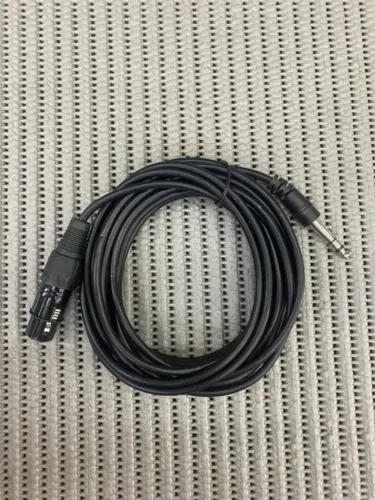 Cabo para microfone XLR para P10 (ESTÉTREO) 5M