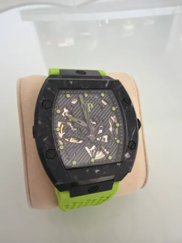 Relógio Phillip Plein Skeleton Automático 