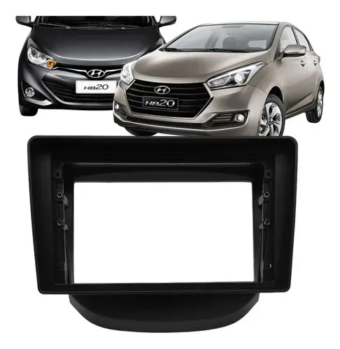 Moldura 9 Pol Hyundai Hb20 2012 à 2021