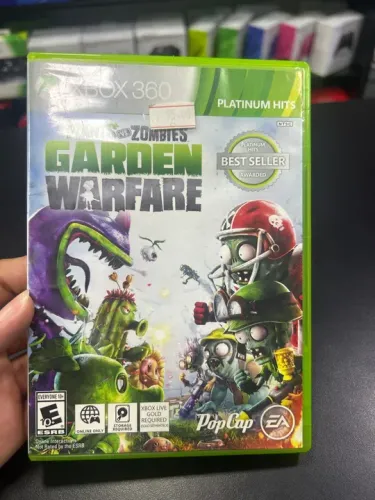 Jogo Xbox 360 Plants vs zombies Garden Warfare NOVO