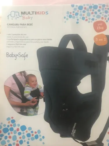 Canguru BabySafe para Bebês - Usado