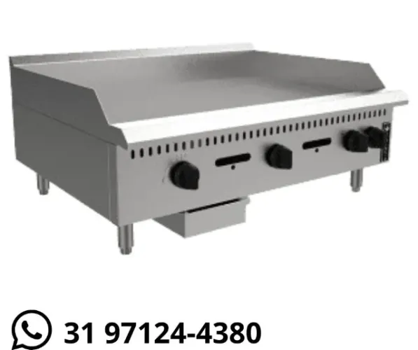 Chapa de Lanches 90CM Linha Prime Venâncio