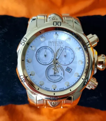 Relógio Invicta Reserve Masculino - Dourado - Original