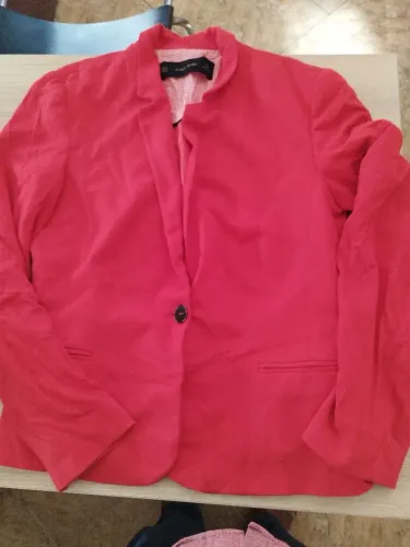 Blazer Vermelho Zara - excelente estado - tamanho P