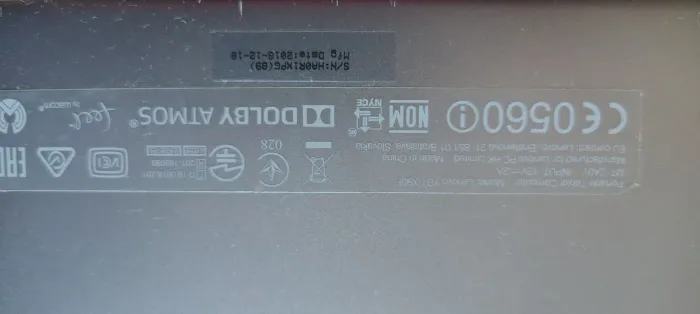 Tablet Lenovo para retirada de peças