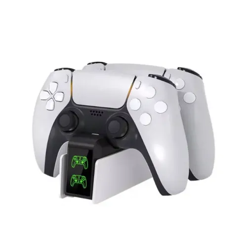 ?Carregador Rápido Duplo para PS5 DualSense!