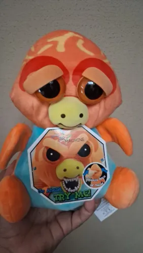 Feisty Dino laranja BR Machine.