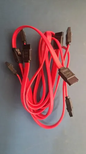 CABO SATA 2 DADOS 180G 50CM NOVO