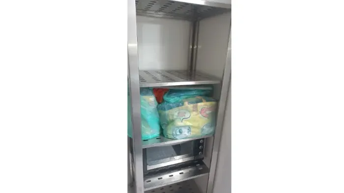 Estante de Aço Inox 5 Prateleiras - Padaria - Restaurantes - Cozinhas Industriais.