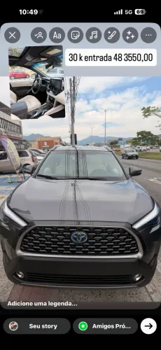 Toyota Corolla Cross XRX 1.8 16V Aut.(híbrido) 2022