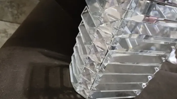 Lustre de Led com Cristais Bivolt 