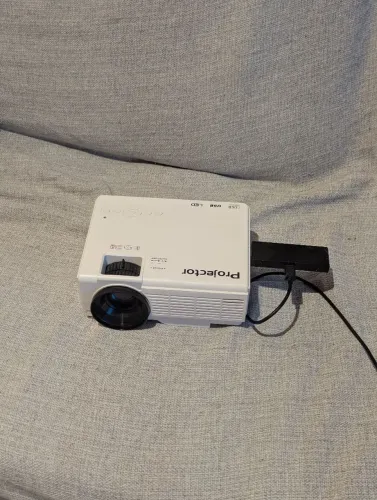 Projetor video com fire stick Bluetooth, HDMI e som integrado