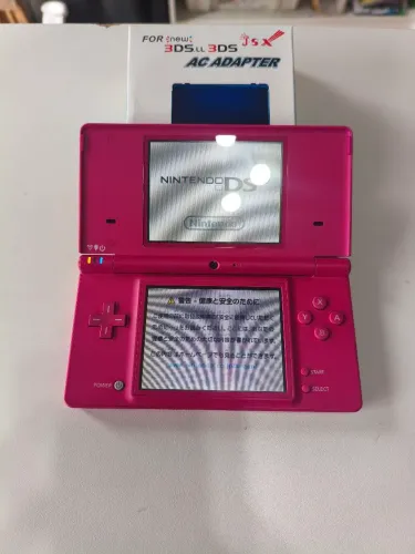 Nintendo dsi edição especial rosa desbloqueado r4
