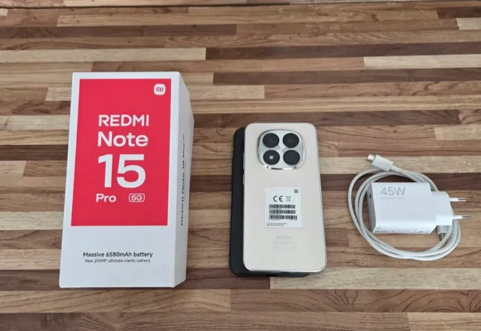 Redmi Note 15 Pro 5G, 1 mês de uso, 1500 reais