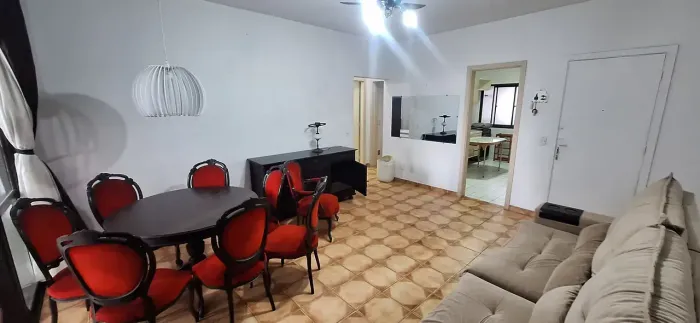 Imóvel para aluguel com 90 metrosFRENTE PRAIA com 2 quartos em Boqueirão - Santos - SP
