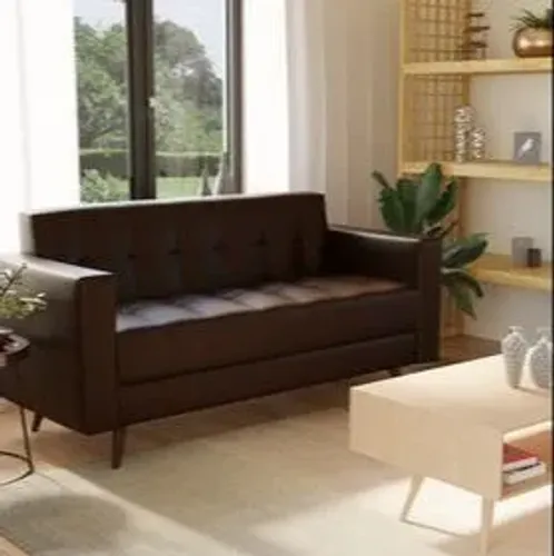Sofá Vitrola Retrô 1,75m Courino - (Promoção)!