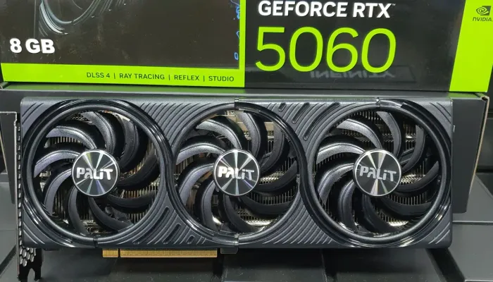 Placa Video Nvidia RTX5060 Palit Infinity 3 8GB DDR7 128 Bits - NOVA