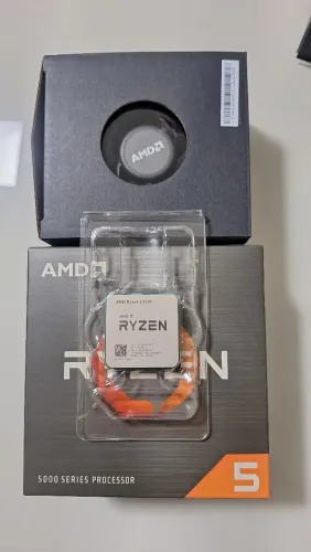 Processador CPU AMD Ryzen 5 5500 Com Cooler
